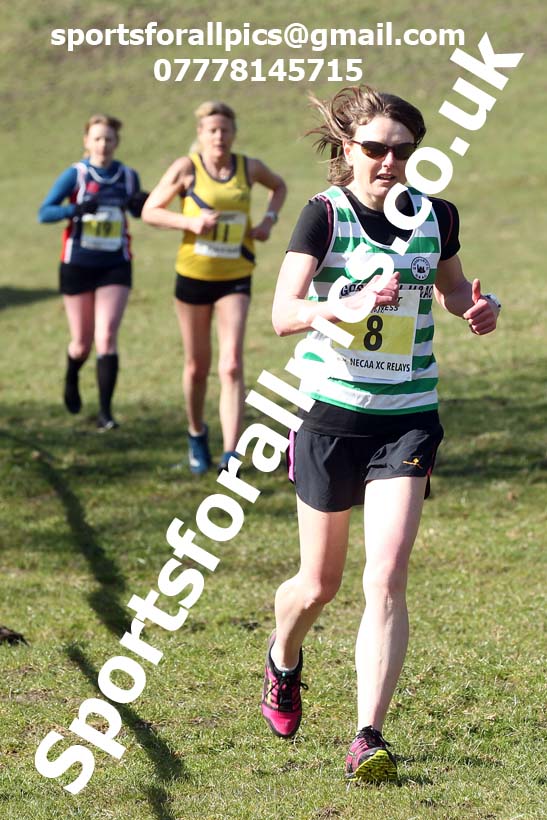 Masters men 2021 NECAA Cross Country Relays, Thornley Farm, Peterlee, Saturday, April 10th. Photo: David T. Hewitson/Sports for All Pics